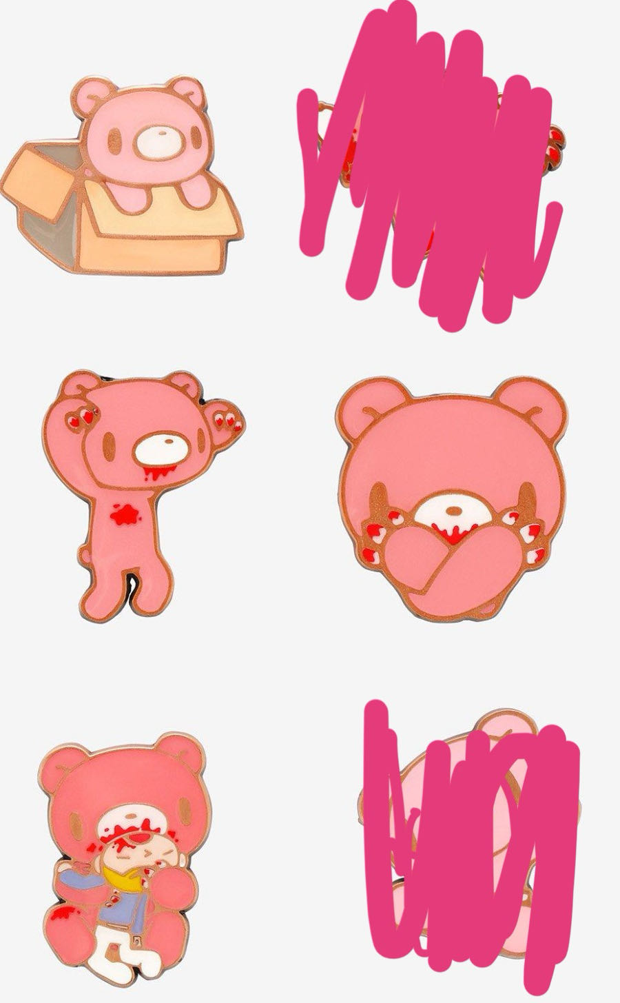 Gloomy Bear Blind Box  pin collectible - Main Image 3