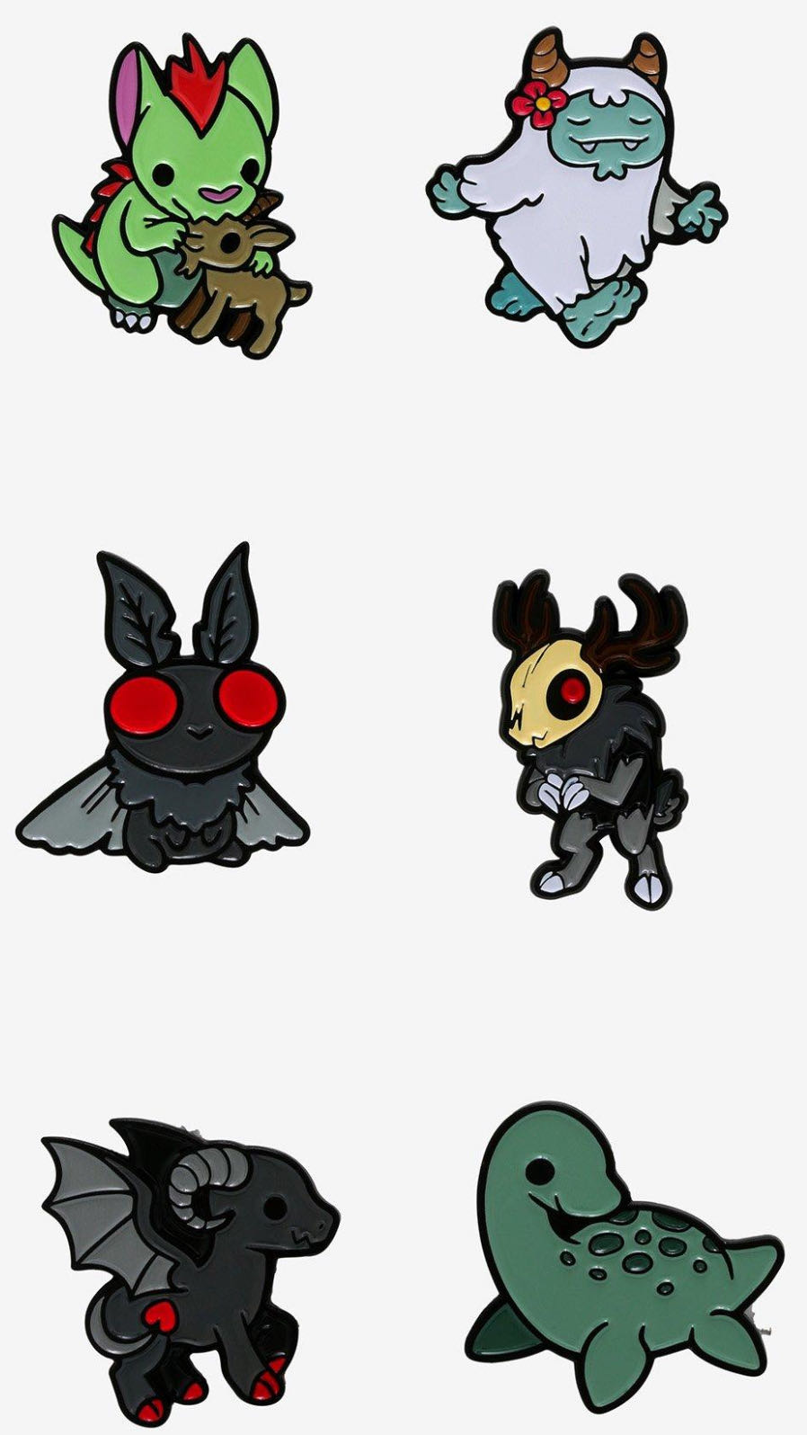 Cute Cryptids Series 2 Enamel Pin  pin collectible - Main Image 2