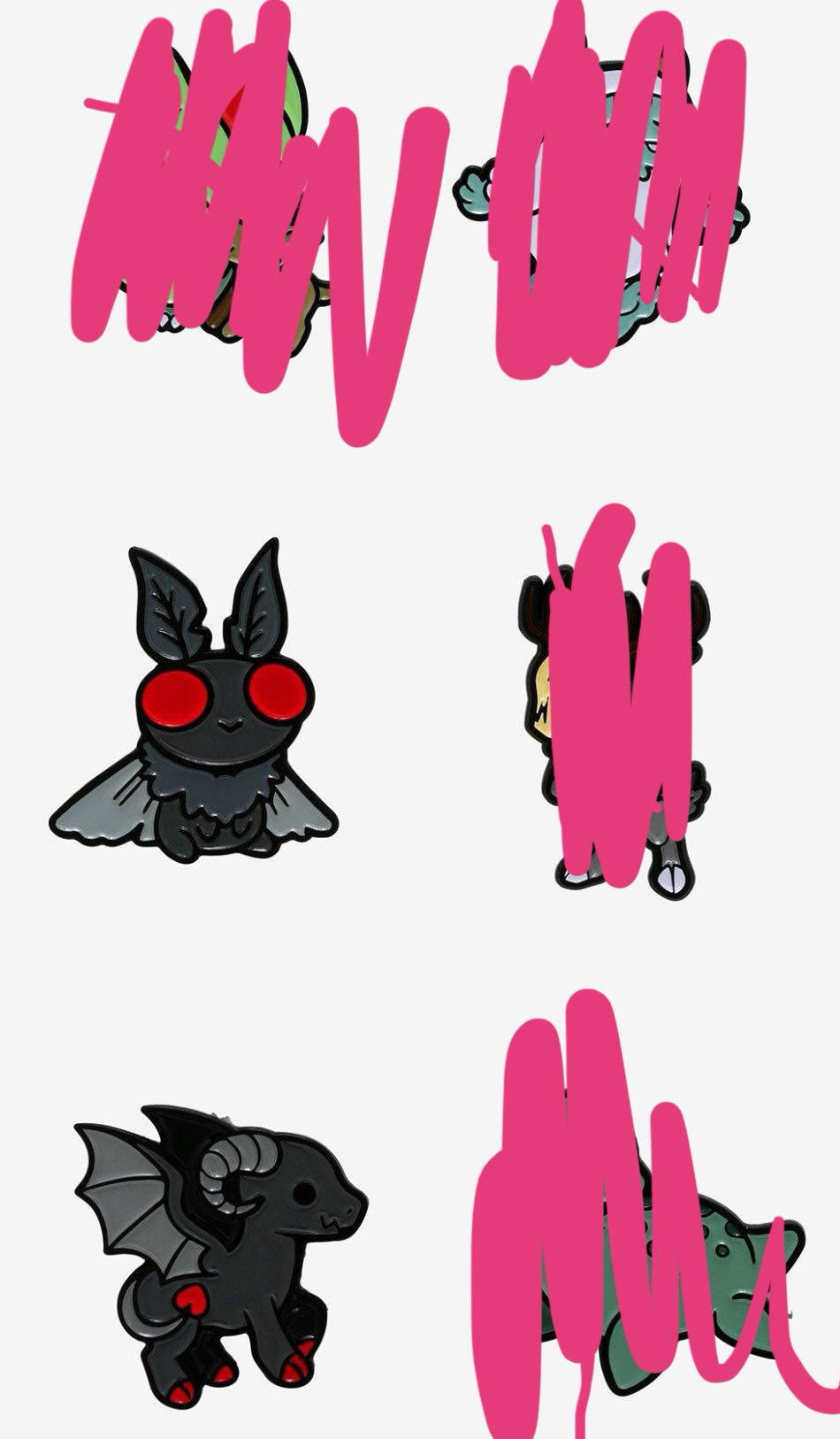 Cute Cryptids Series 2 Enamel Pin  pin collectible - Main Image 3