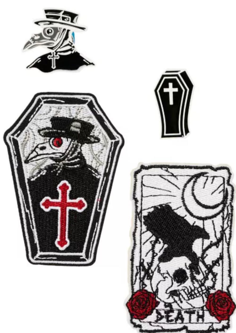 Plague Doctor Pin Set  pin collectible - Main Image 2