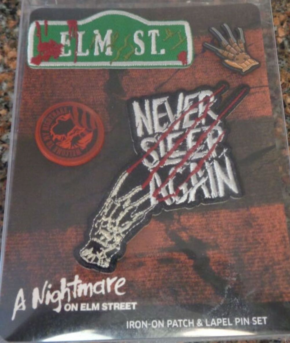 Nightmare on Elm Street Freddy Enamel Pin Set  pin collectible - Main Image 2