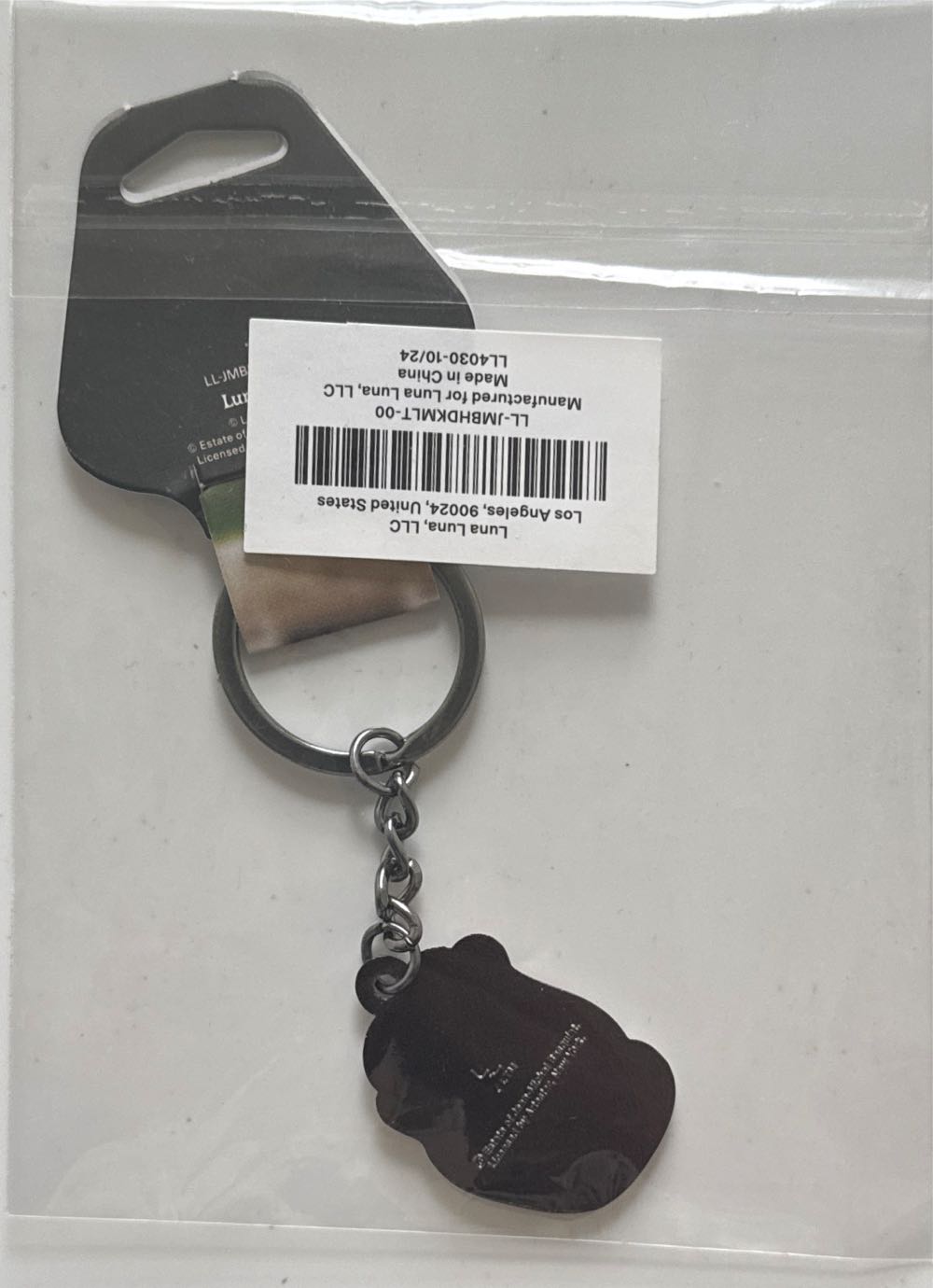 Luna Luna Basquiat Head Key Ring  pin collectible - Main Image 2