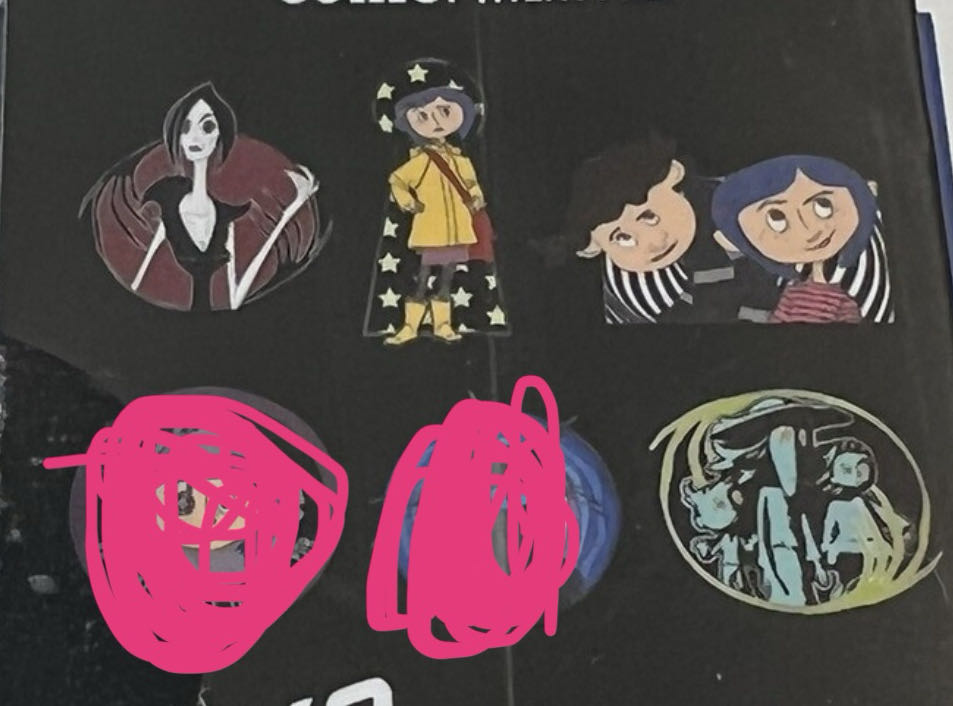 Loungefly Coraline Characters Blind Box  pin collectible - Main Image 3