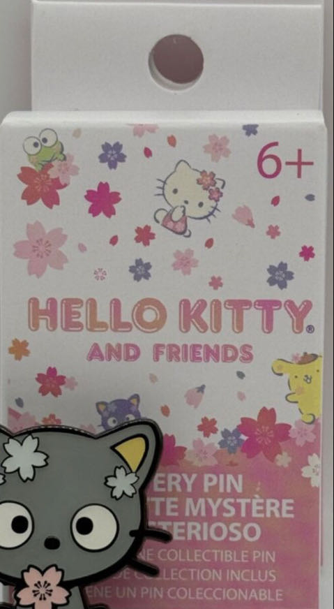 Loungefly Sanrio Hello Kitty & Friends Cherry Blossom Blind Enamel Pin  pin collectible - Main Image 4