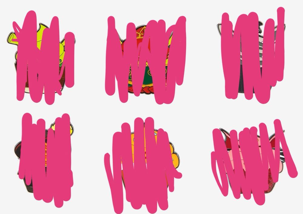 Loungefly Shrek Character Cupcake Blind Box Enamel Pin  pin collectible - Main Image 3