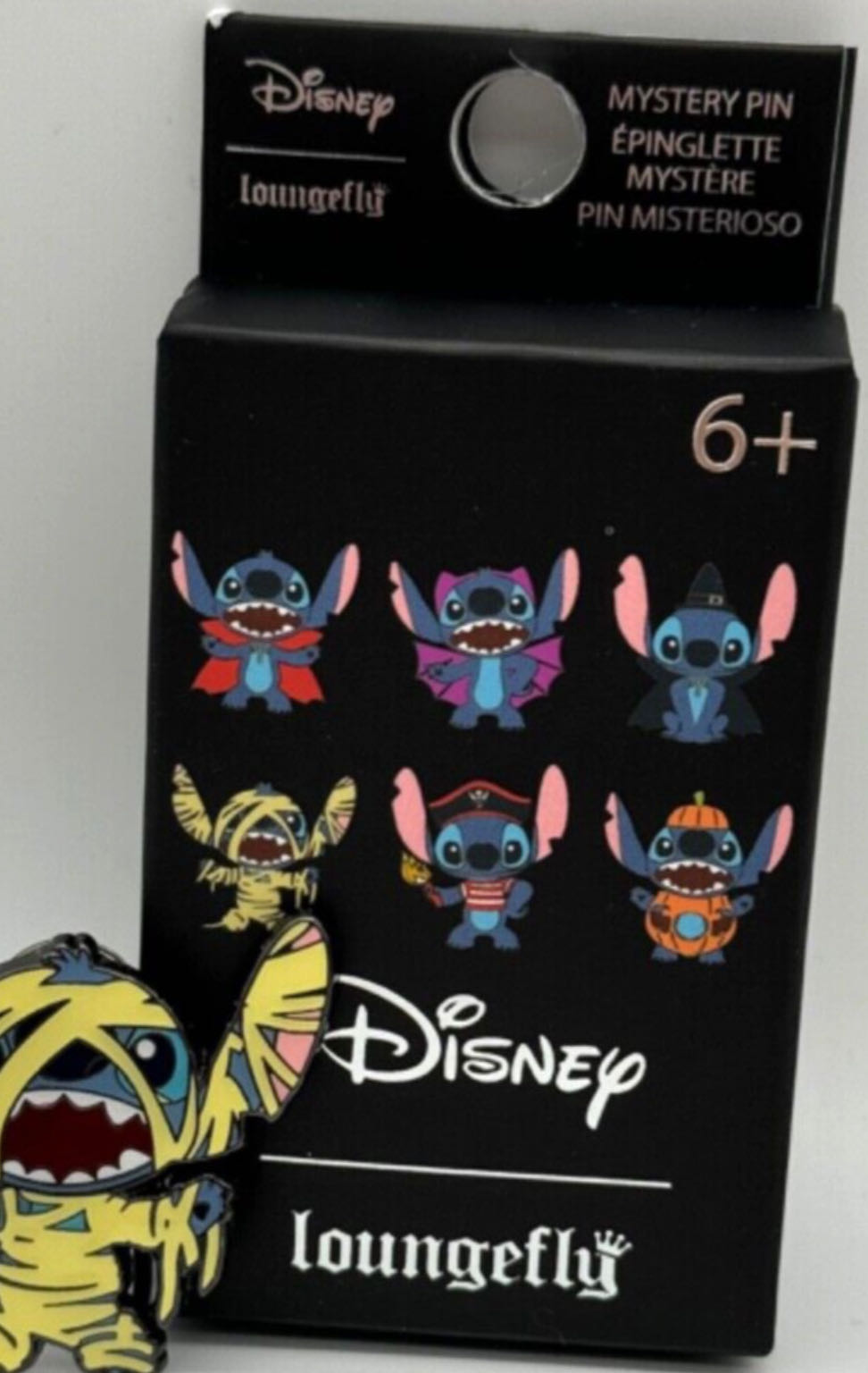 Loungefly Disney Stitch Halloween Mummy Costume Blind Box  pin collectible - Main Image 2