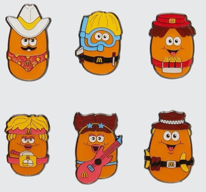 Loungefly McDonald’s Chicken McNugget BUDDIES Blind Box  pin collectible - Main Image 2