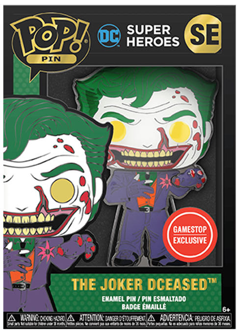 Oddities & Obscura - Themed Monster Enamel Pins: Nightmare Portrait (Red)