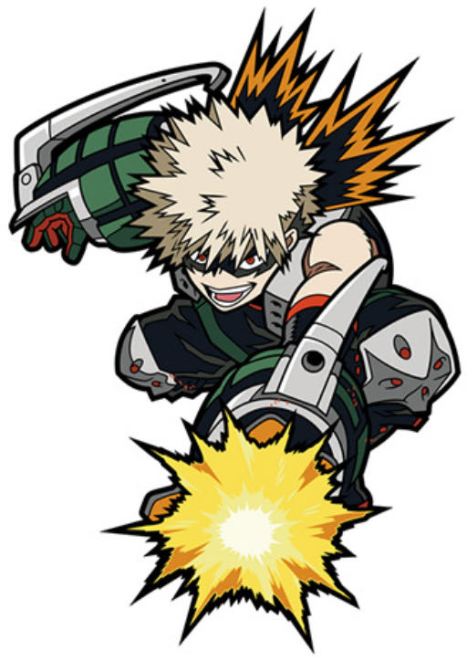 Katsuki Bakugo 803 Fig Pin  pin collectible - Main Image 2