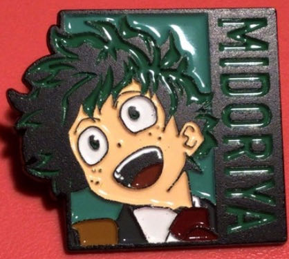 Bioworld My Hero Academia Lapel Pin Izuku Midoriya Deku  pin collectible - Main Image 2