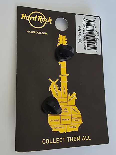 Hard Rock Cafe Amsterdam  pin collectible [Barcode 886676247525] - Main Image 2
