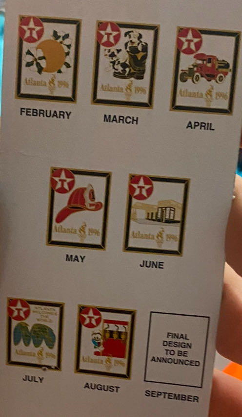 Atlanta 1996 Event Olympic Pins   pin collectible - Main Image 3