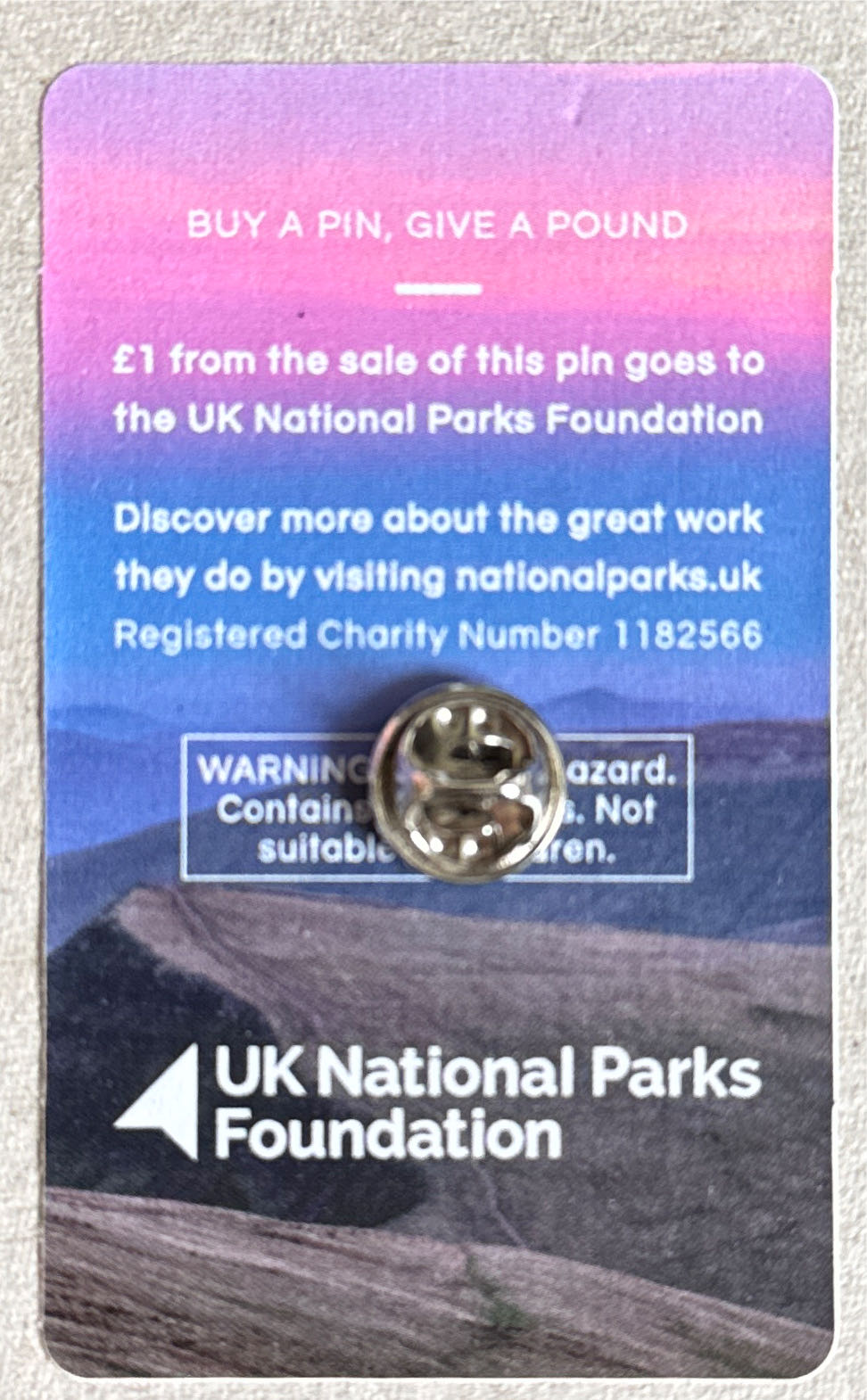 Adventure Pins - Cairngorm - Lapel pin collectible - Main Image 2