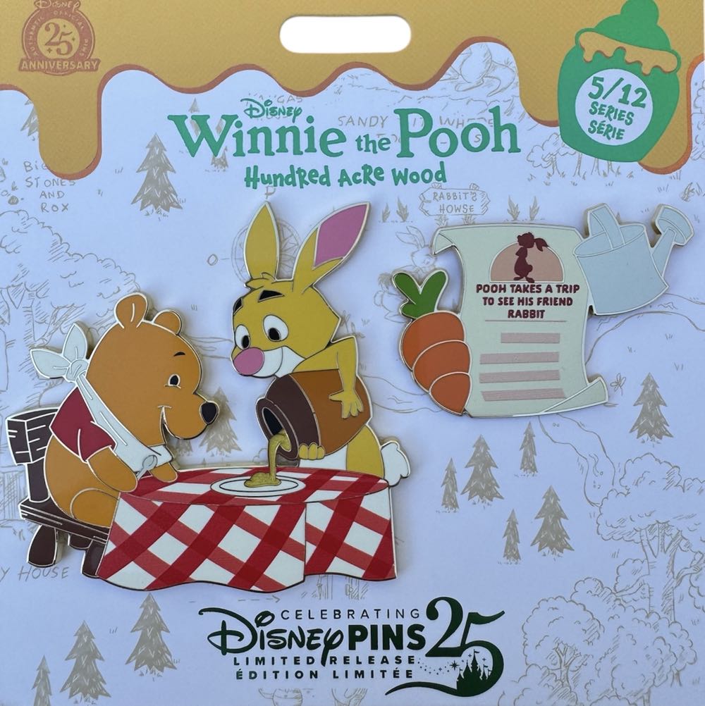 Winnie The Pooh Hundred Acre Wood Series - 5/12  pin collectible [Barcode 400990519030] - Main Image 2