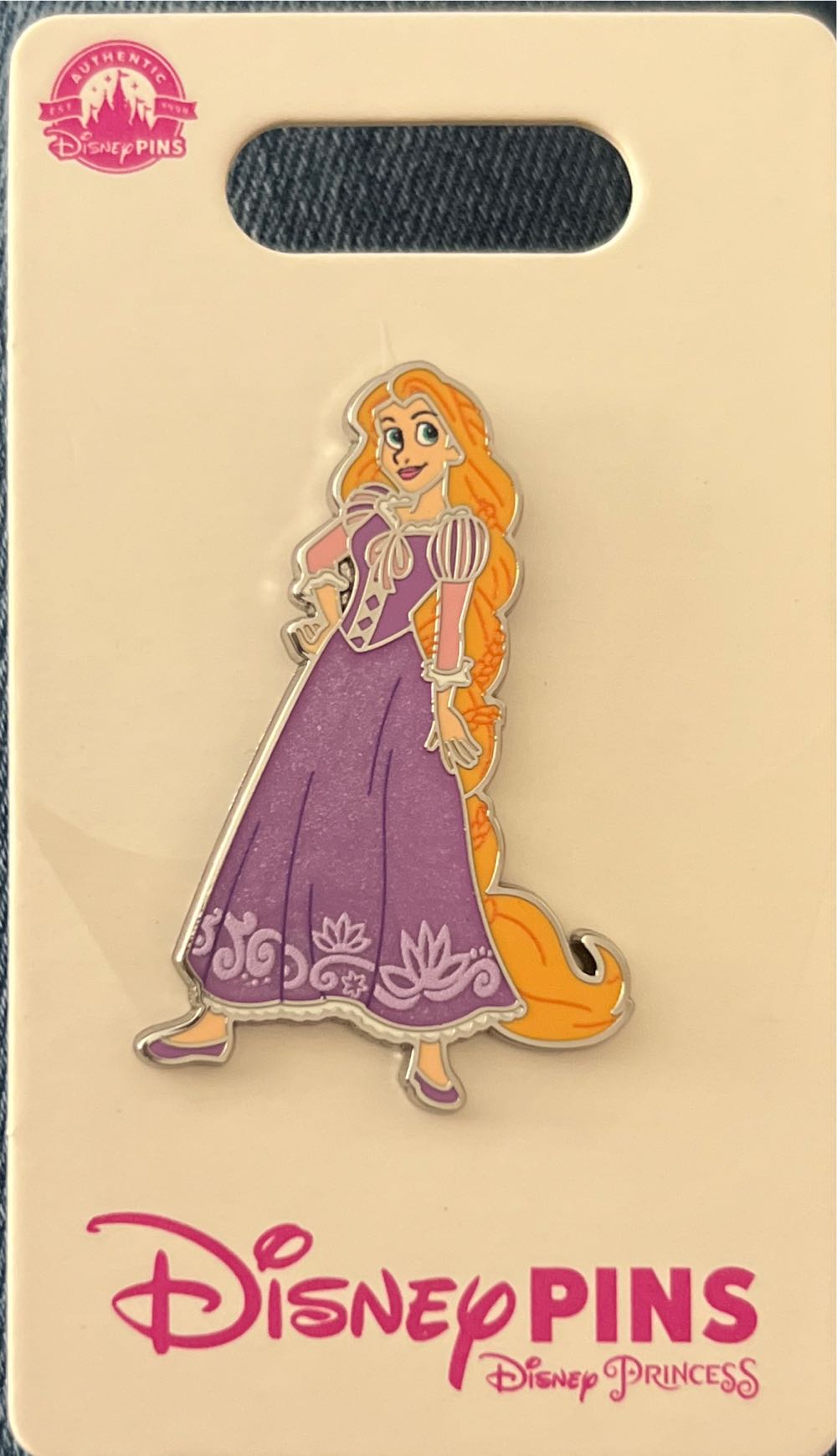 Disney Glittery Lines Princess Rapunzel  pin collectible [Barcode 400959567423] - Main Image 2