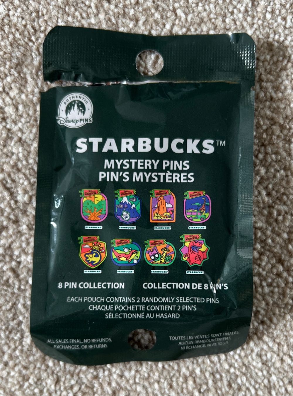 Starbucks Mystery Pin Animal Kingdom 8 of 8  pin collectible - Main Image 3