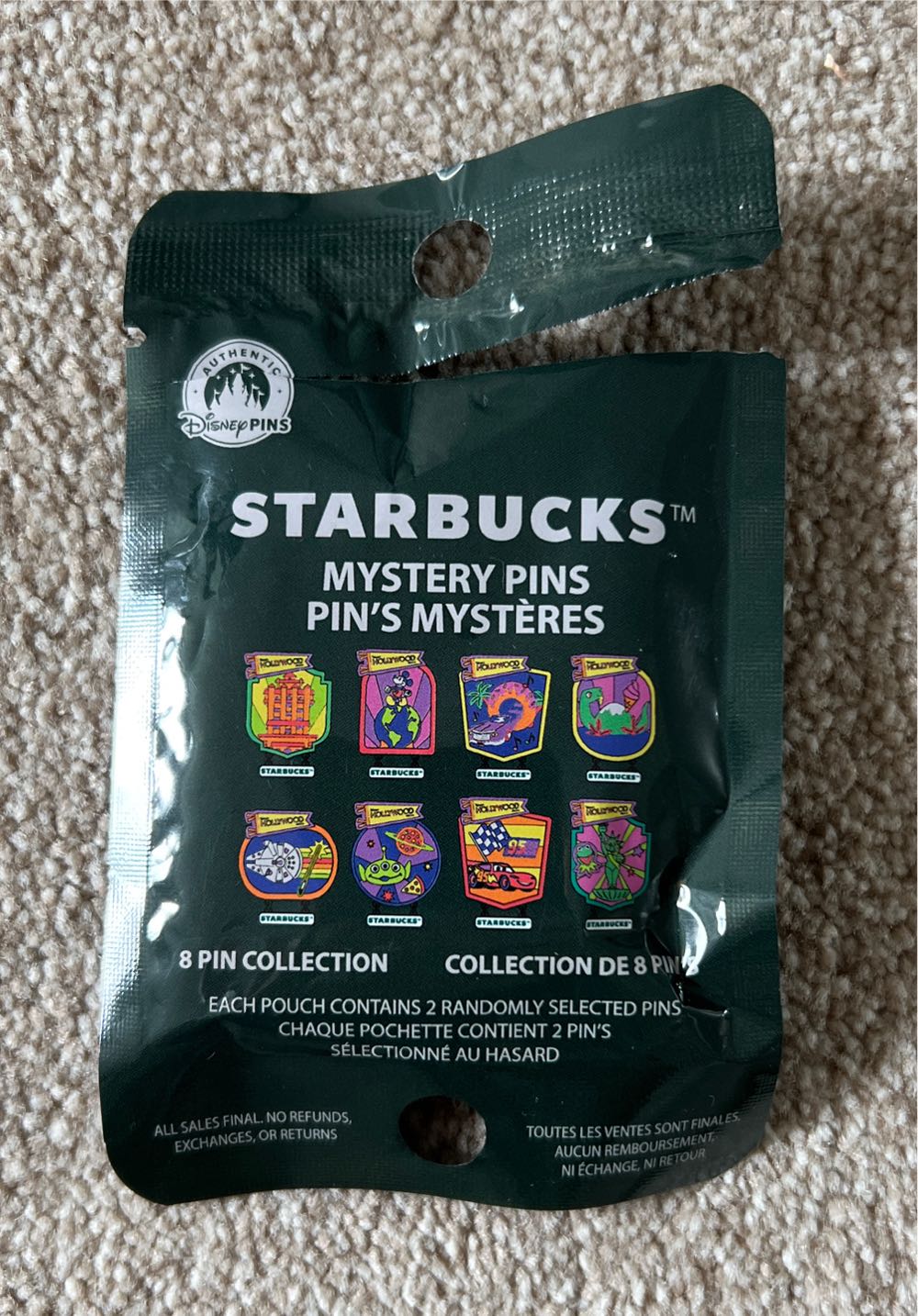 Starbucks Mystery Pin Hollywood Studios 2 of 8  pin collectible - Main Image 3