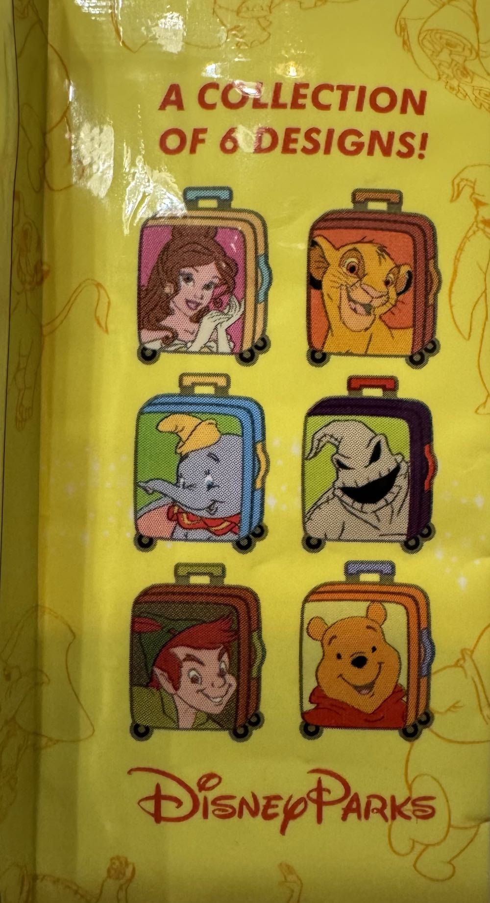 Wdw Dlr Magical Mystery Series 16 Luggage Belle  pin collectible [Barcode 400929063412] - Main Image 2