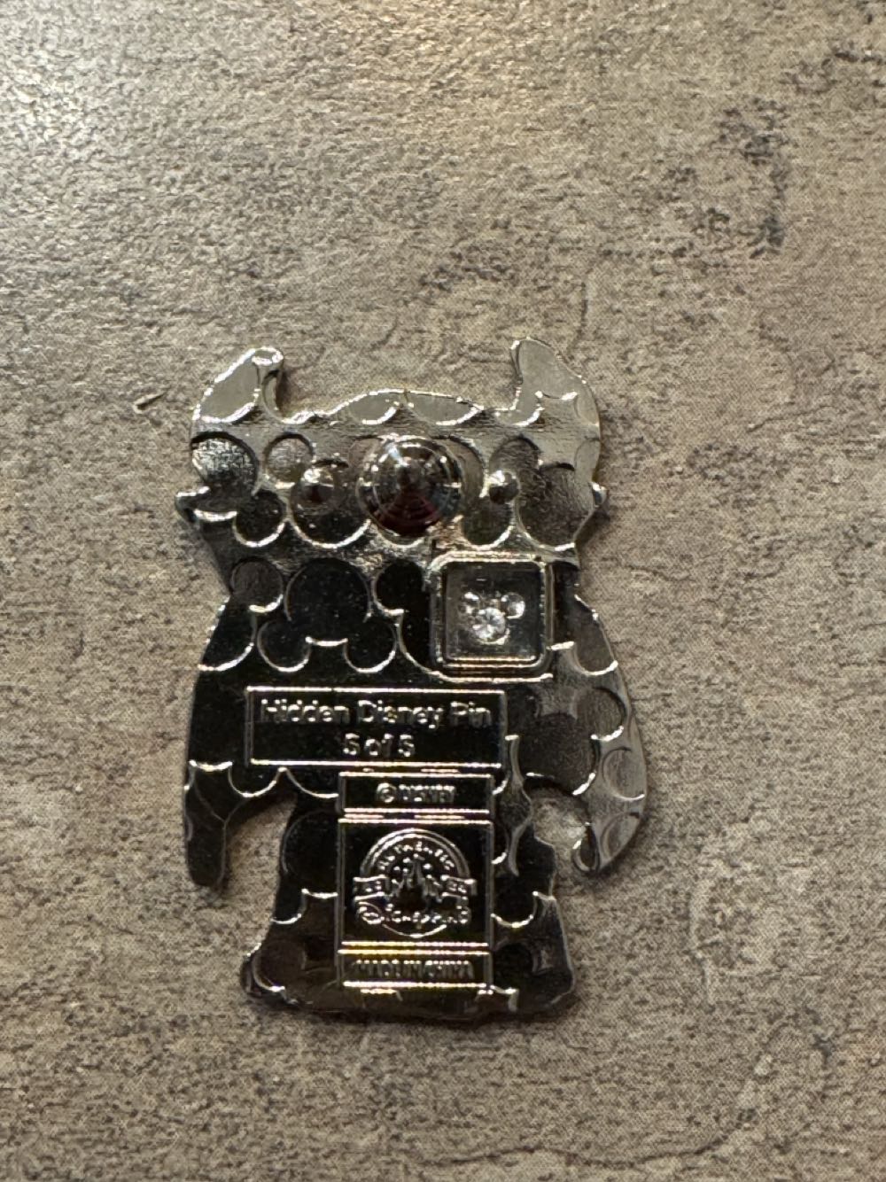 Disney Villians Hidden Mickey - Chernabog  pin collectible - Main Image 2