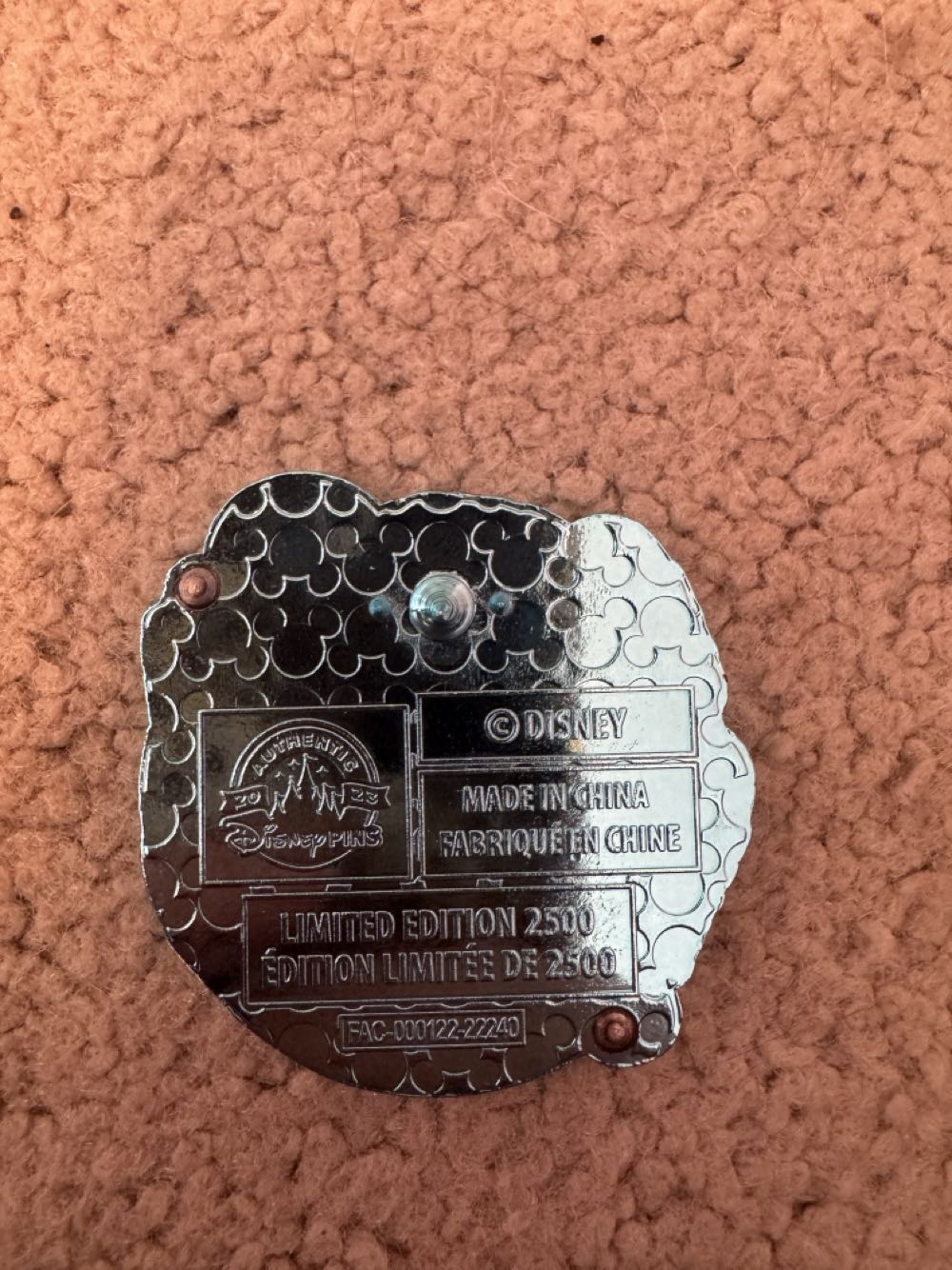 Disney Metal Magic Series Jasmine And Rajah  pin collectible [Barcode 400954076128] - Main Image 2