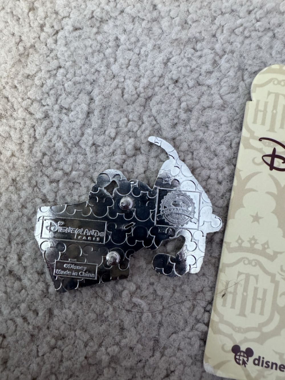 Tower Of Terror Bellhop Pluto Disney  pin collectible [Barcode 2078010240943] - Main Image 2