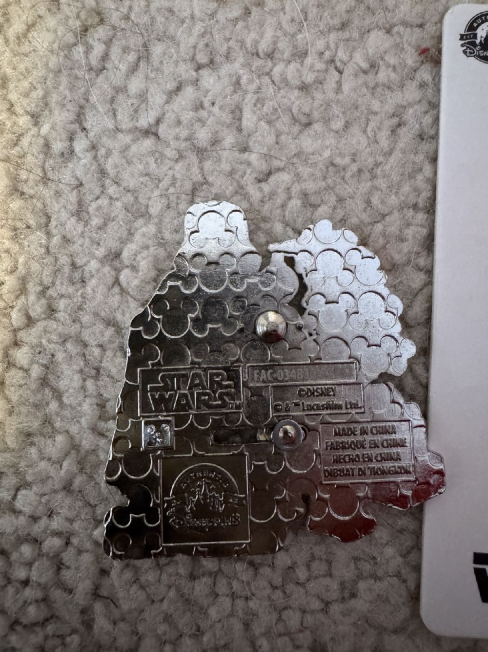 Disney Parks Star Wars Merry Sithmas Holiday Leia Vader Luke Darth Christmas &  pin collectible [Barcode 400960417410] - Main Image 2