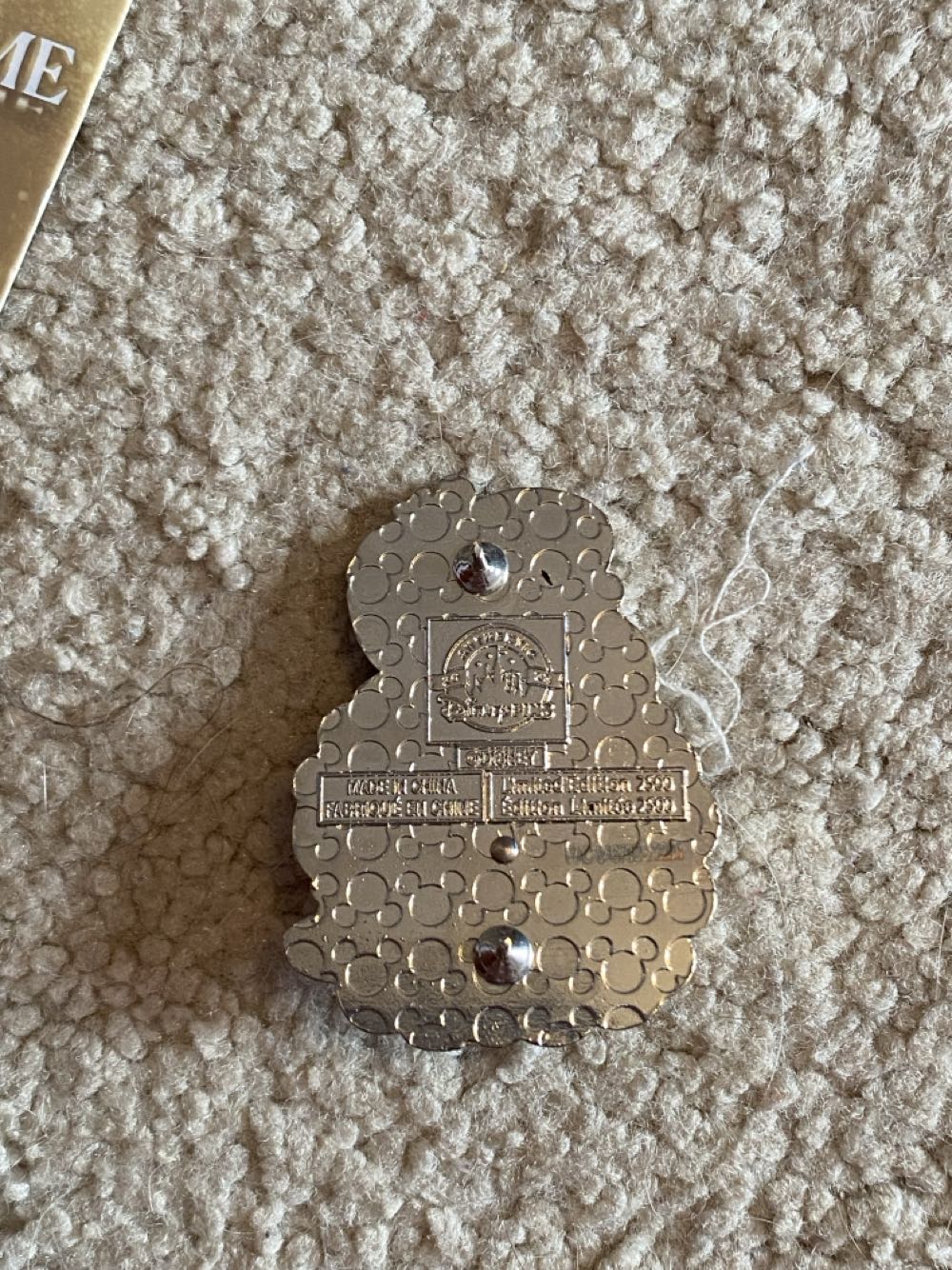 Turn Over Time Genie  pin collectible [Barcode 400954073486] - Main Image 2