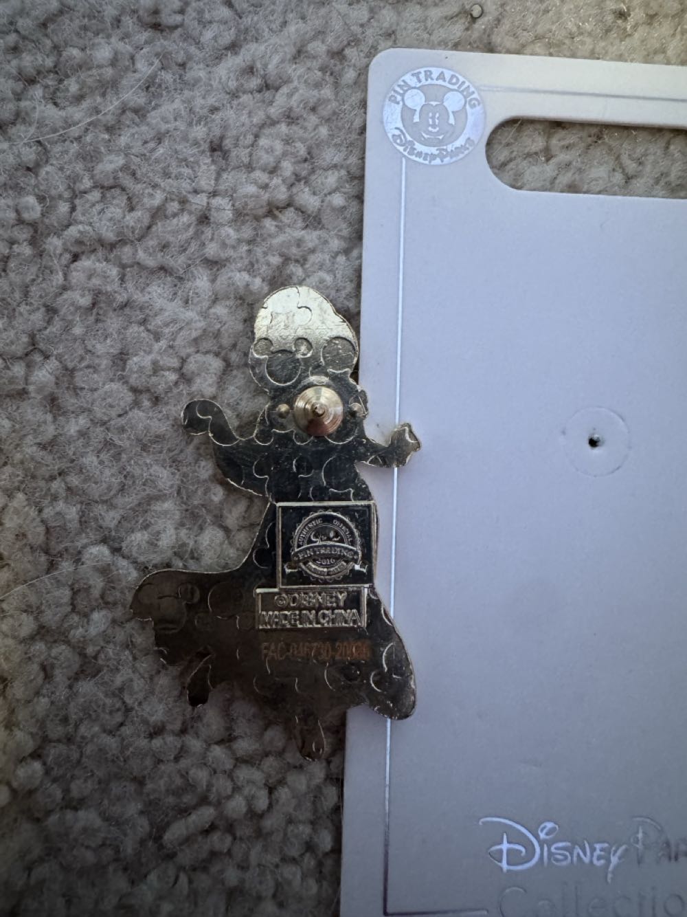 Disney Princess Jasmine California Pin Badge  pin collectible [Barcode 400000673455] - Main Image 2