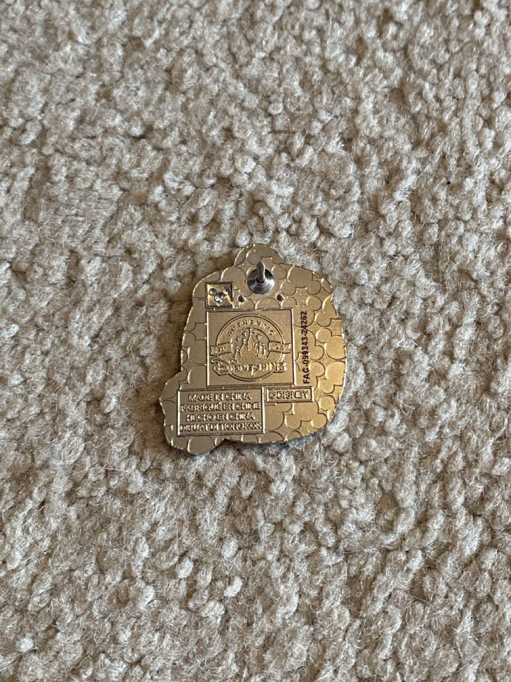 Disney Magical Mystery Princess Candle Pin Blind Pack- Belle  pin collectible [Barcode 400977723153] - Main Image 3