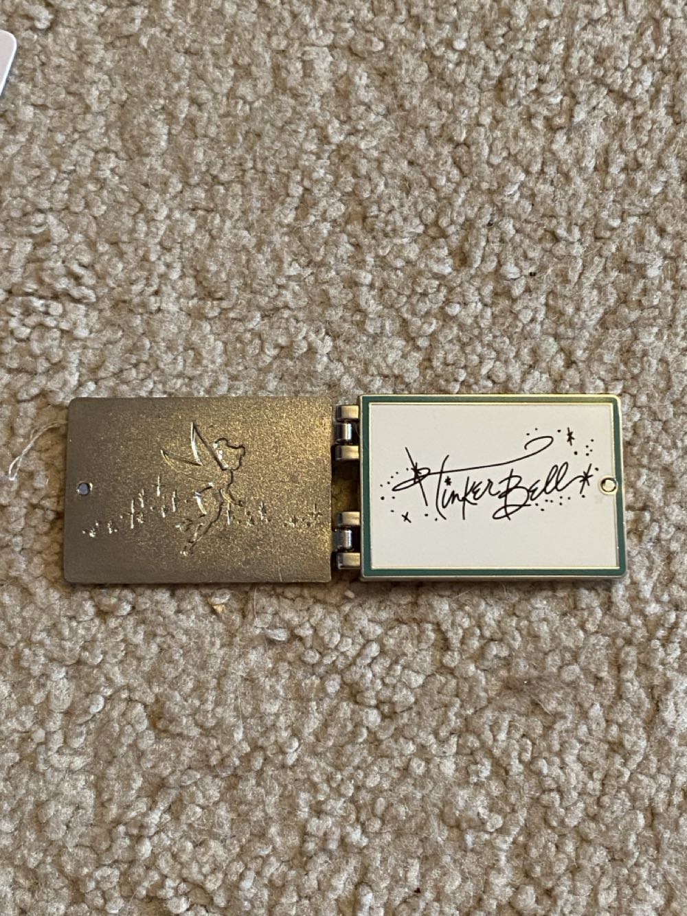 Tinker Bell 50th Anniversary Autograph Book  pin collectible [Barcode 465054498805] - Main Image 2