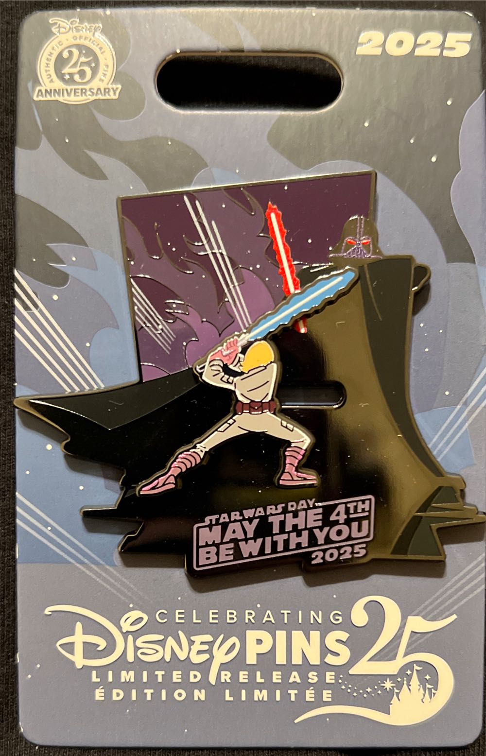Luke Skywalker vs. Darth Vader - Slider pin collectible [Barcode 400991768758] - Main Image 2