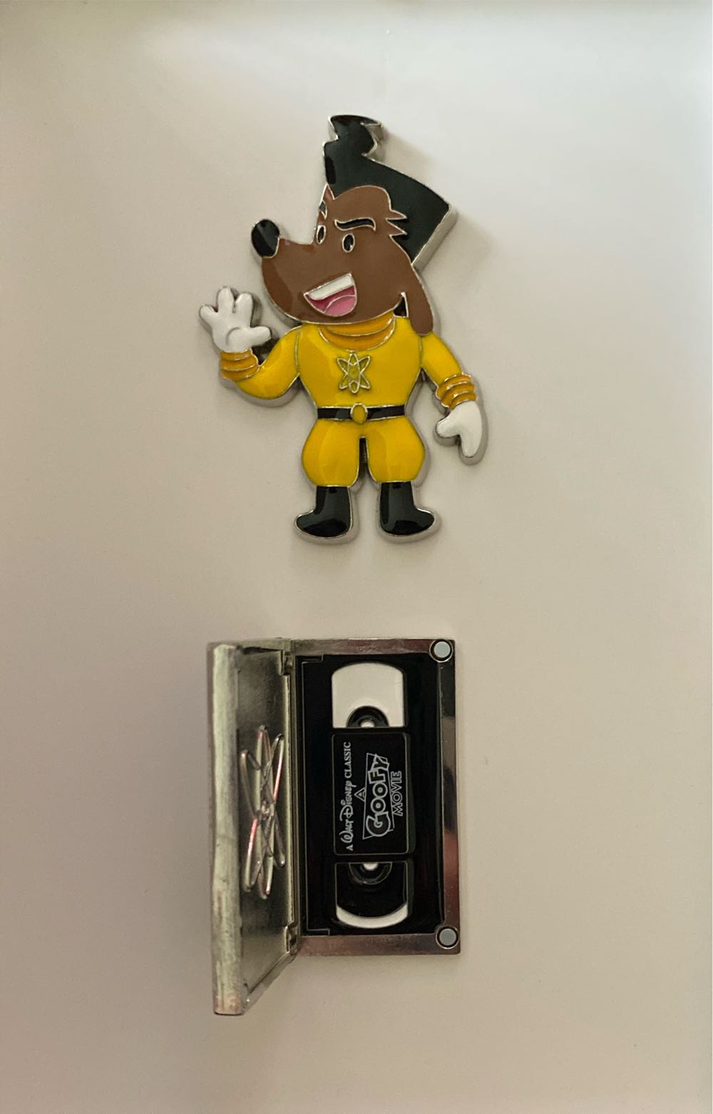 A Goofy Movie Two Pin Set Powerline And VHS  pin collectible - Main Image 2