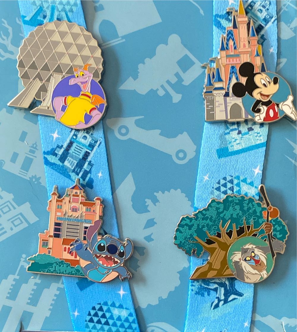 Stitch Park Icon Starter Set  pin collectible - Main Image 2