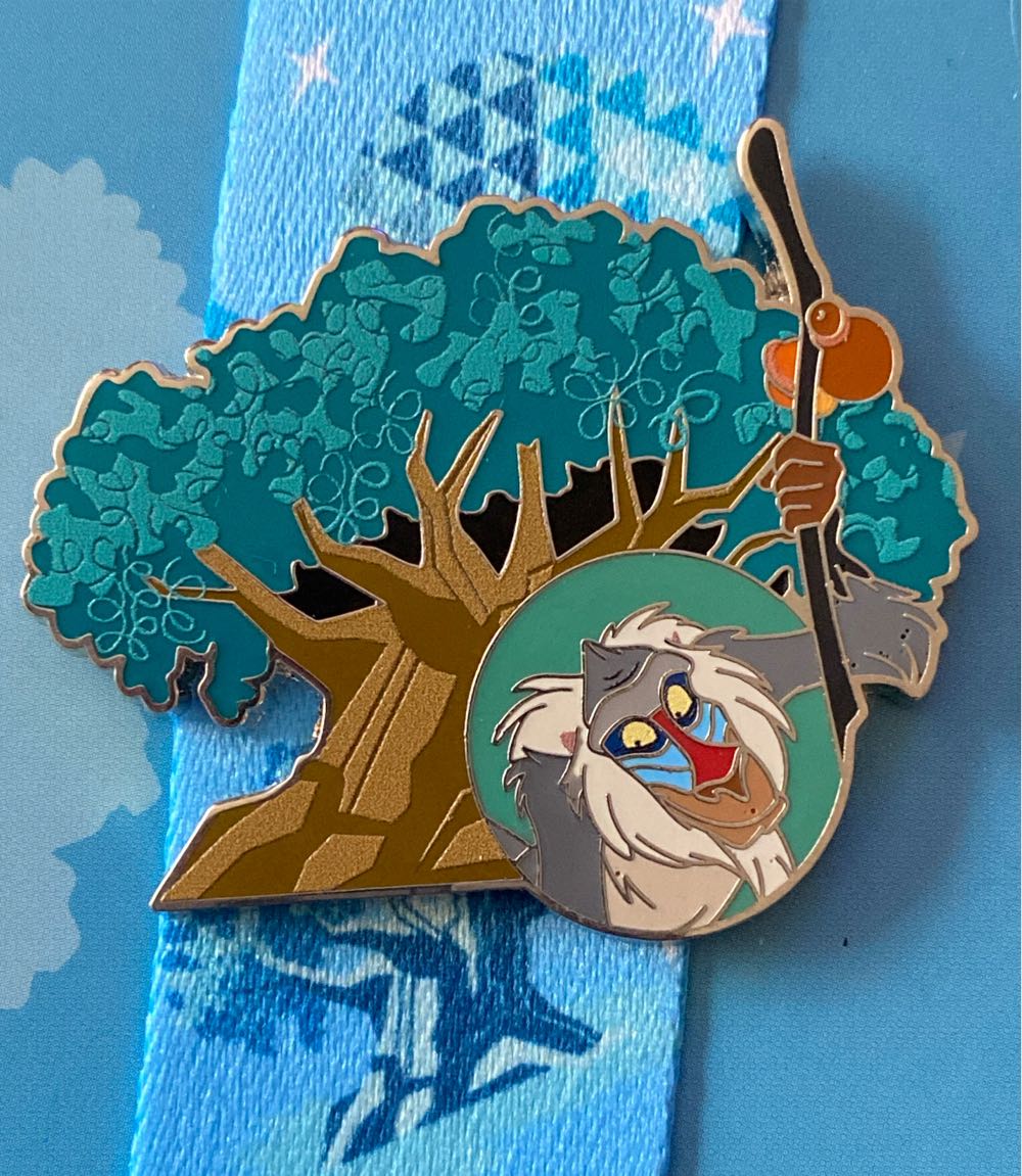 Piraña-pin met bewegend bootje