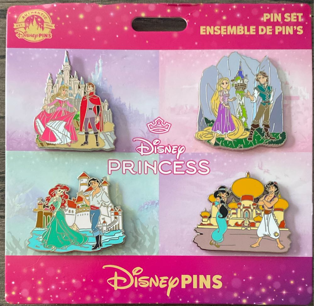 Ariel And Eric Couples Set  pin collectible - Main Image 2