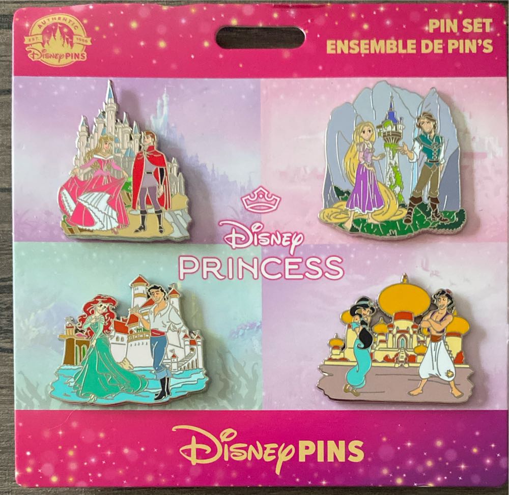 Jasmine And Aladdin Couples Set  pin collectible - Main Image 2
