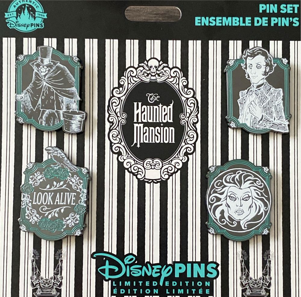 Look Alive Haunted Mansion Starter Set  pin collectible - Main Image 2