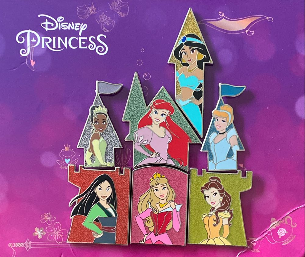 Jasmine Castle Puzzle  pin collectible - Main Image 2