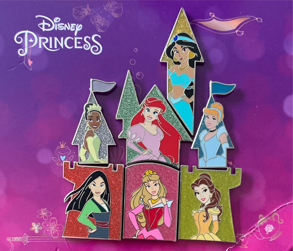 Aurora Castle Puzzle  pin collectible - Main Image 2