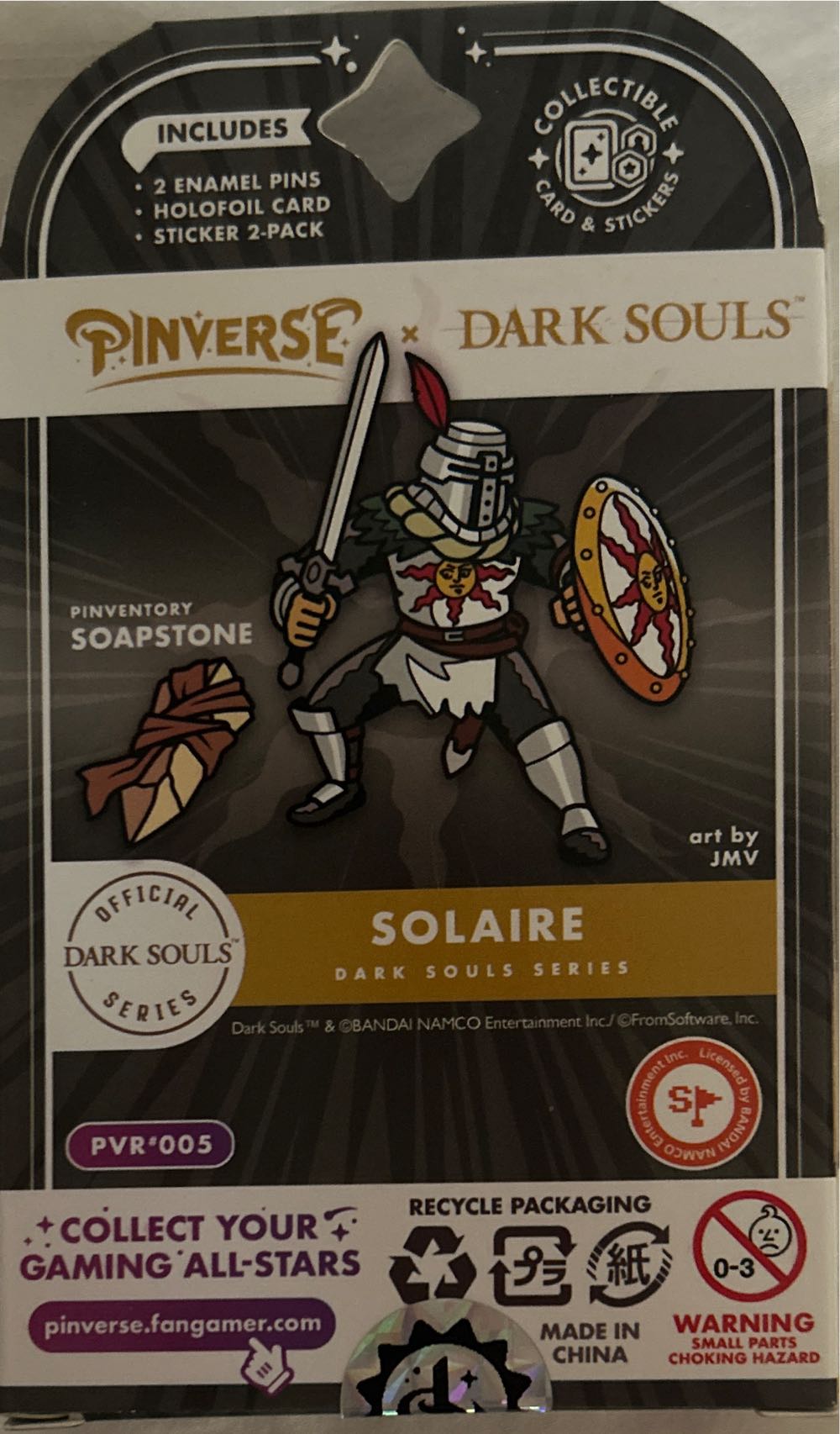 Dark Souls Solaire  pin collectible - Main Image 2