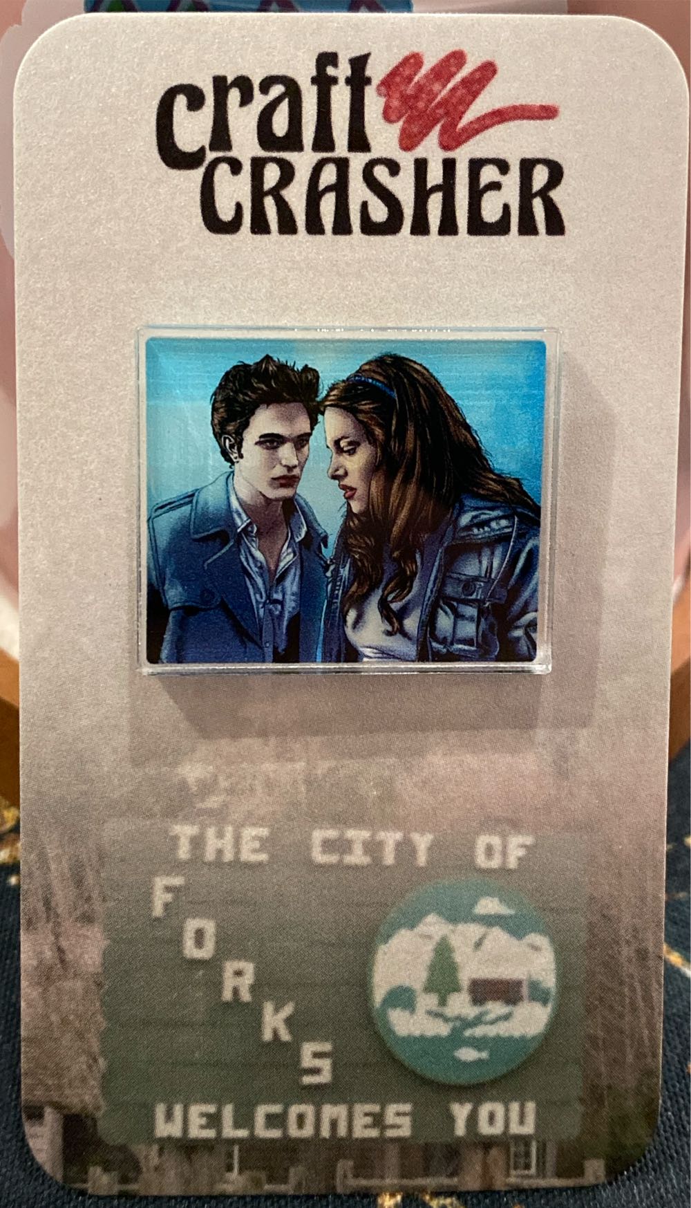 2 1 4” Stay Puft Marshmallow Man Enamel Full Color