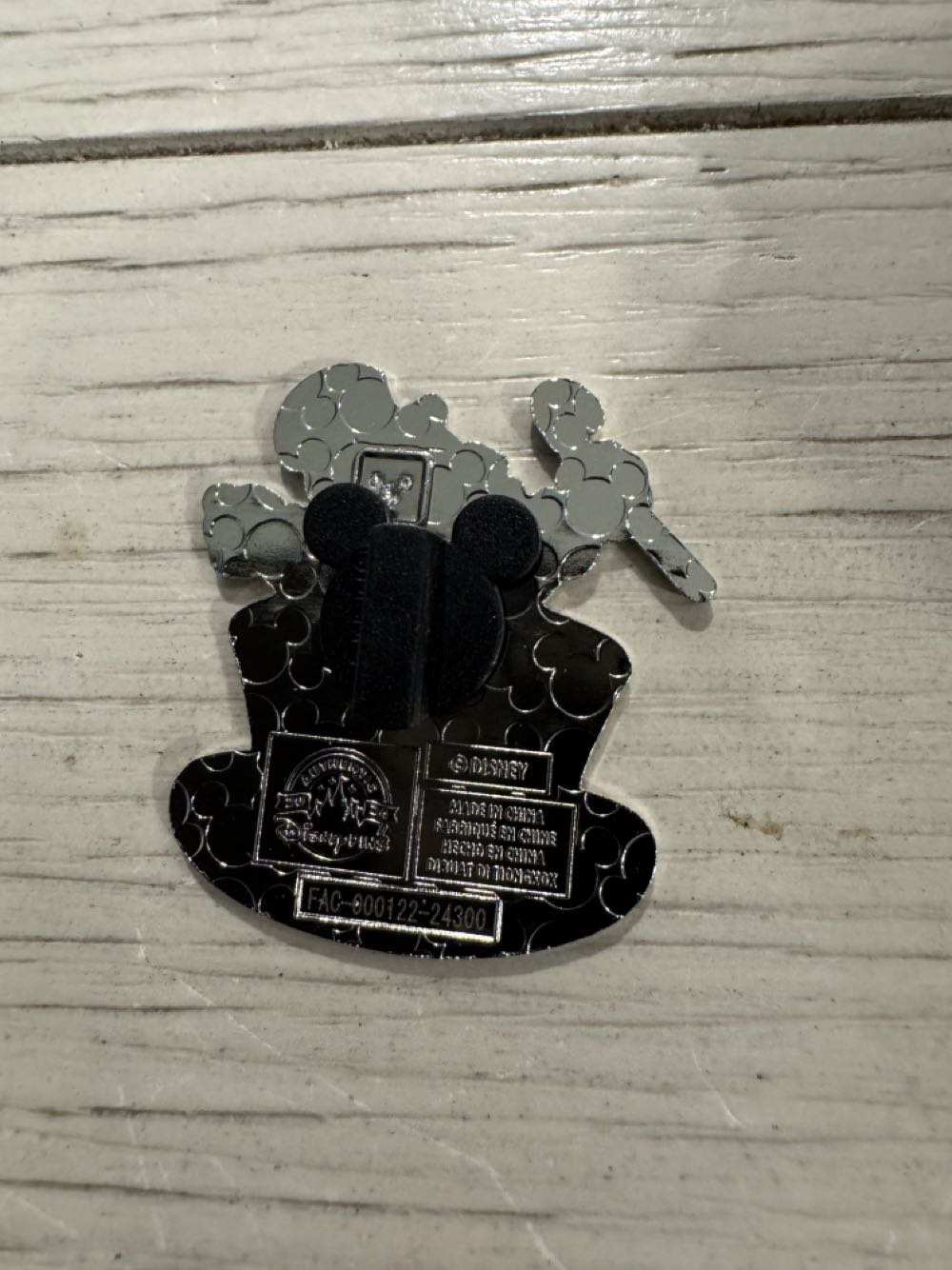 Scrooge Mcduck Busting Through Hat, Pin Starter Lanyard  pin collectible - Main Image 2