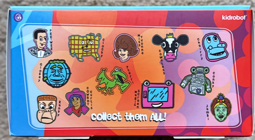 Kidrobot X Pee-Wee Herman Enamel Pins  pin collectible [Barcode 883975184995] - Main Image 2