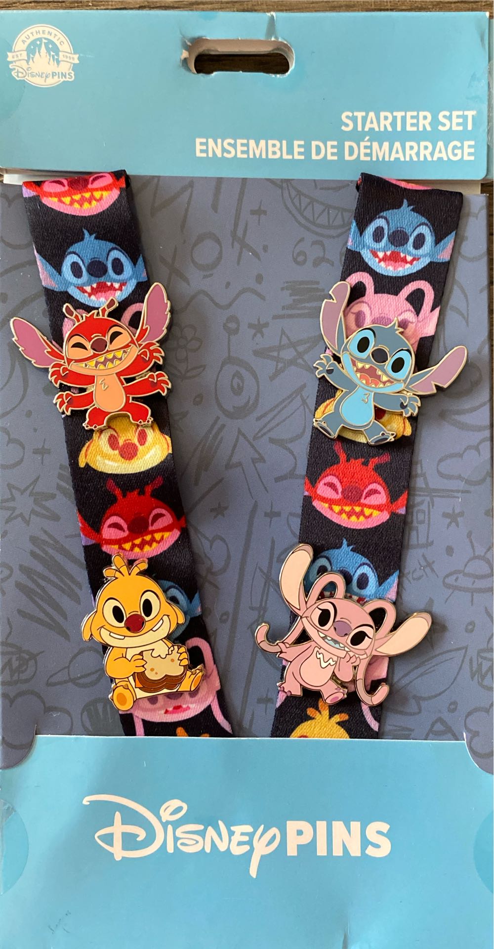 Alien Starter Set Stitch  pin collectible - Main Image 2