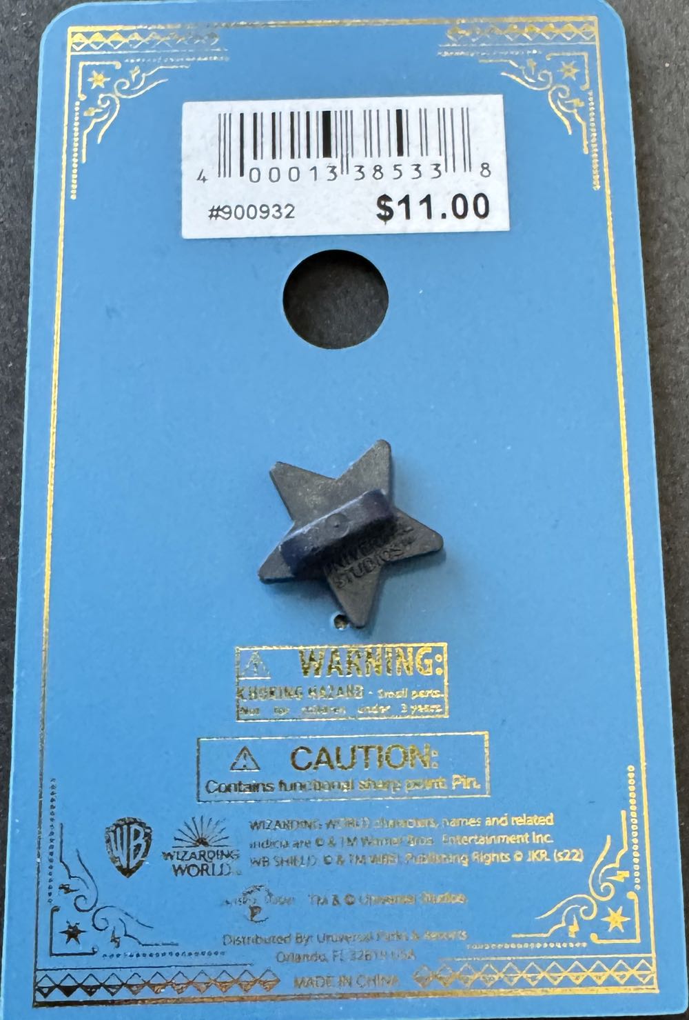 Harry Potter - Always - Universal Studios Harry Potter pin collectible [Barcode 400013385338] - Main Image 3