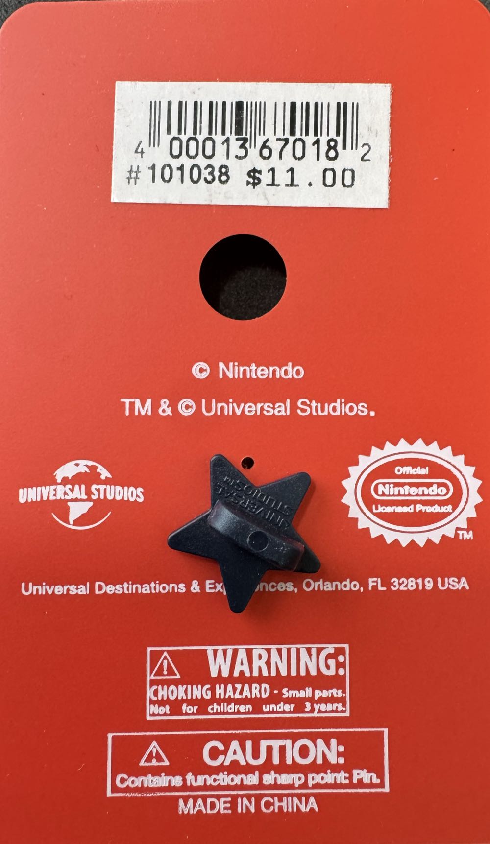 Super Nintendo World - Mario Warp - Super Nintendo World pin collectible - Main Image 2