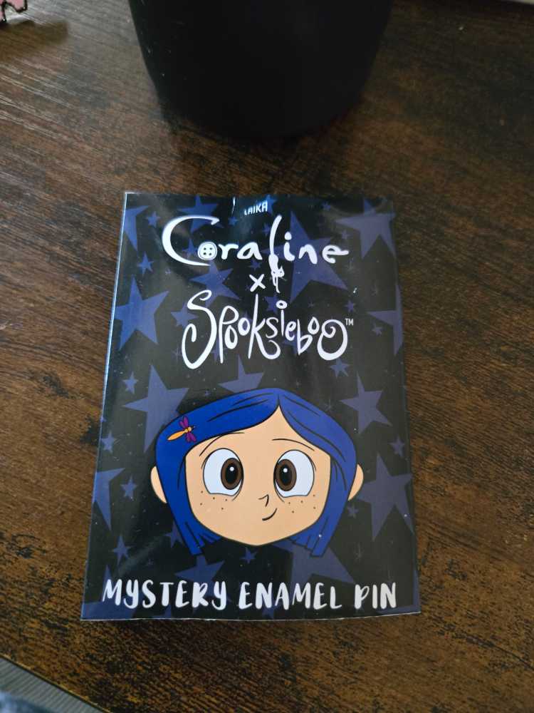 Coraline X Spooksieboo  pin collectible - Main Image 2