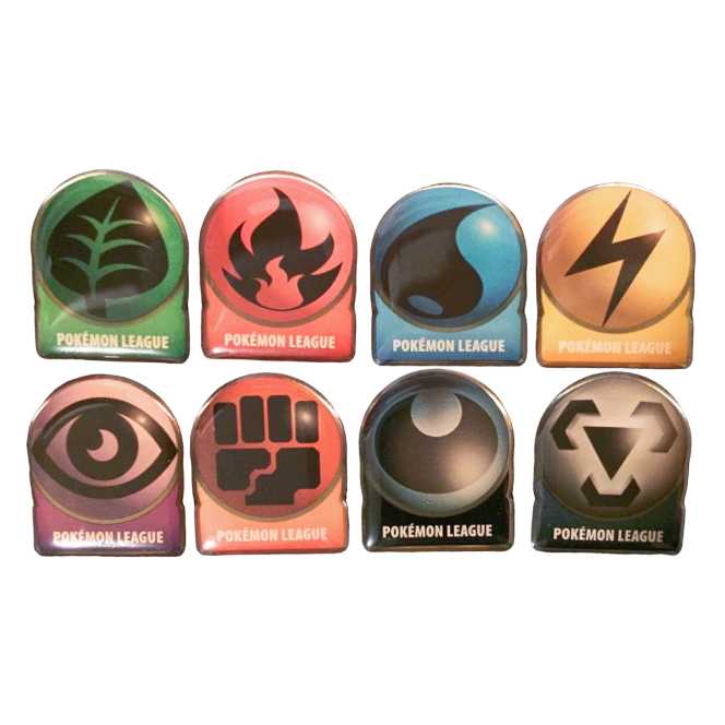 Pokémon League: 2008 Lightning Badge  pin collectible - Main Image 2