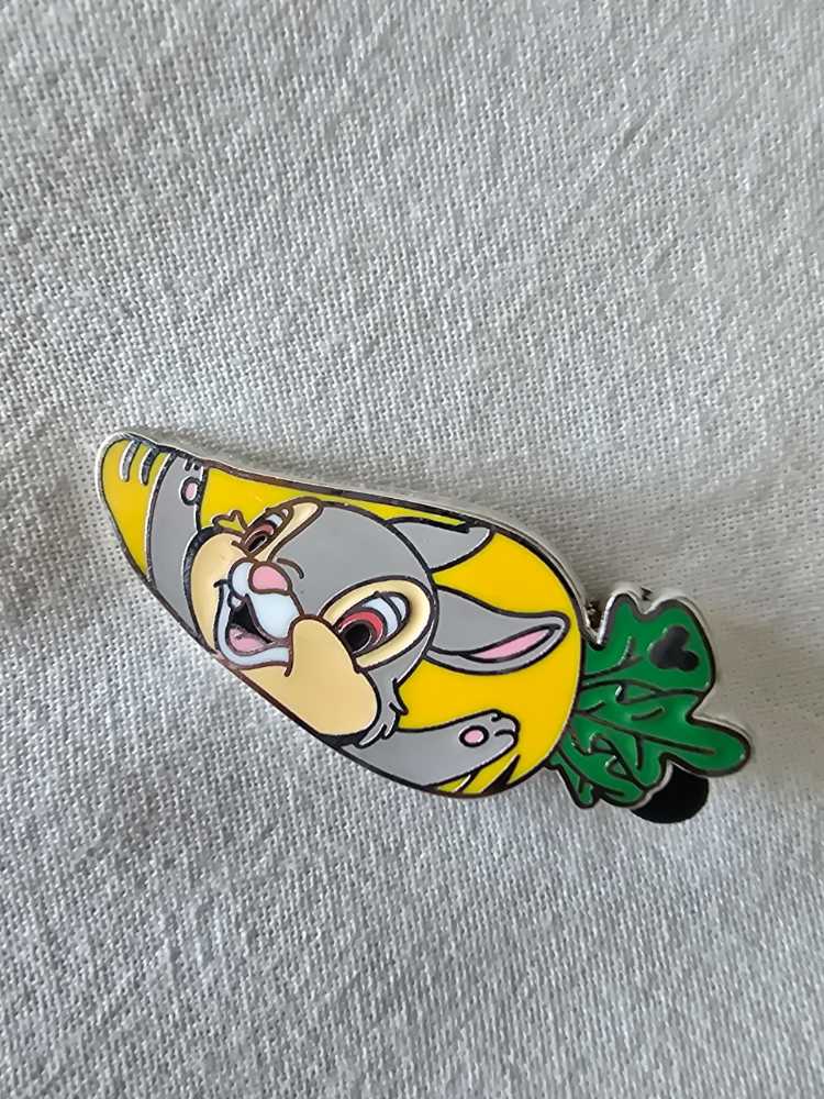 Donald Duck And Goofy Tower Of Terror Spinner Pin