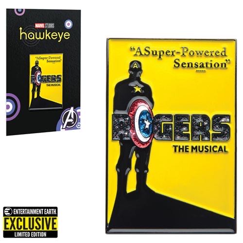 Rogers the Musical Enamel Pin - Entertainment Earth Exclusive  pin collectible [Barcode 810086960699] - Main Image 2